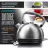 Arendo Wasserkocher mit Temperatureinstellung, 1,7 l, 2200 W schwarz 306107