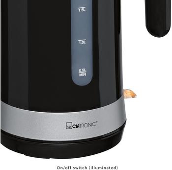 Clatronic WK 3452 Schwarz 1,8 Ltr. – Technische Highlights und Bedienkomfort