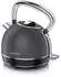 Arendo Wasserkocher mit Temperatureinstellung, 1,7 l, 2200 W schwarz 306104
