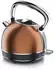 Arendo Wasserkocher mit Temperatureinstellung, 1,7 l, 2200 W schwarz 306106