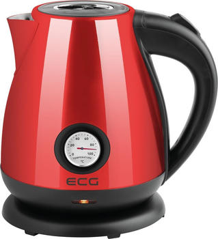 ECG ECG RK 1705 Metallico Rosso |Wasserkocher| 1,7 l| Rot|