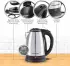 GOURMETmaxx Edelstahl-Wasserkocher 1,8l (13704)
