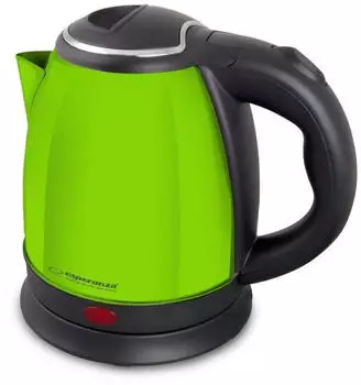Esperanza EKK128G Nero Verde Acciaio inossidabile Plastica 1350 W 1 L