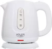Adler AD 1373 Wasserkocher 1 Liter kompakt mit Abschaltautomatik und