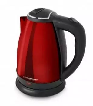 Esperanza EKK113R Nero Rosso Acciaio inossidabile Plastica 1800 W 1,8 L