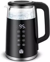 Forme Fkg-4017 Elektrischer Wasserkocher Schwarz 1,7 Liter