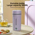 Lixada tragbarer Reise-Wasserkocher 500 ml lila