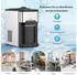 Costway 3-in-1-Wasserspender mit Eiswürfelmaschine ES10127DE-SL