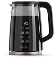 Black & Decker ES9580090B, Black & Decker Wasserkocher Kettle Glass Black 1.7L -
