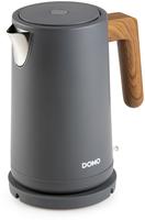 Domo DO 9268 WK Wasserkocher 1,7L 2200W Wood You matt grau