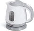 Aigostar Wasserkocher Klein 1 Liter, Weiß Grau