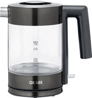 Graef WK 302 SCHWARZ, Graef WK 302 Wasserkocher schwarz (1 l) (WK 302 SCHWARZ)