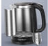 Aigostar Milo - 1,7 L Wasserkocher Edelstahl , Schwarz