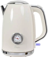 BiKitchen 410139, BiKitchen nostalgia 170 Wasserkocher Cremewei&szlig; (gl&auml;nzend)