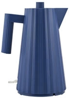 Alessi Elektrischer Wasserkocher mit Plissee-Design, Blau, 1,7 l, 2400 W Spa (EU)