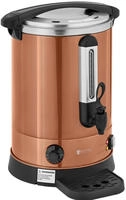 Doppelwandiger Warmwasserbereiter Mit Abtropffl&auml;che 13,5 L 2500 W Orange