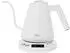 Adler AD 1349 Wasserkocher 1 L LED & 360° Drehsockel Weiß/Silber