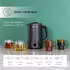 CHiATO eatPLAY Groove Elektrischer Wasserkocher 1,7 Schwarz