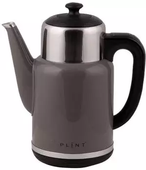 Plint Retro Wasserkocher- 1,7 almost black schiefergrau - 49ALM