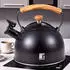 Bergner Wasserkocher BG-37312 2,3L Edelstahl Matt Schwarz