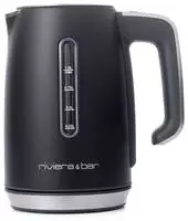 riviera&bar LILA Wasserkocher Stainless Steel 1L Black (BBT729)