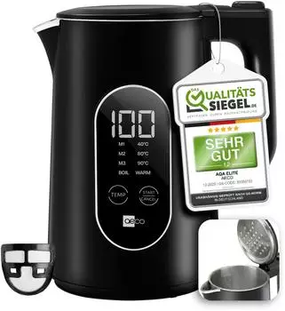 aeco Wasserkocher Aqa Elite 1,5l 2200 Watt