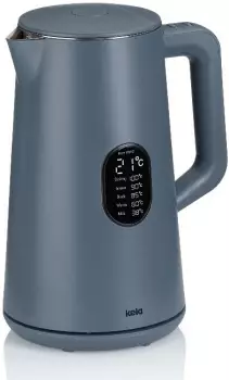 Kela 10135 – Kela 10135 – Edelstahl-Wasserkocher mit Temperaturwahl