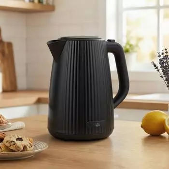 HomCom Wasserkocher 1,7L 2200W schwarz (360&deg; Basis)