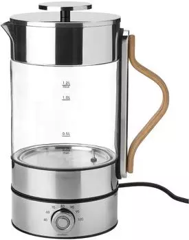 Stelton Emma Wasserkocher Stahl 1,2 Liter 1350W