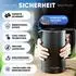 STILLSTERN Wasserkocher mit Edelstahl 1,7L 2200W Schwarz (1538)