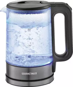 GOURMETmaxx Wasserkocher 1,7 anthrazit - 005247063501
