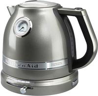 KitchenAid 1,5 L Artisan Wasserkocher 5KEK1522 Medaillon Silber