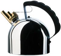Alessi 9091 FM, 2 l, Edelstahl, Schwarz, Edelstahl, Polyamid, 165 mm