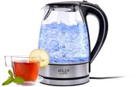 Adler 1225, Adler Wasserkocher AD 1225 - Glass - 2000 W