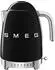 KLF04BLEU schwarz: Smeg KLF04 1,7 Ltr.