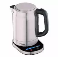 Cloer 4459, Cloer Wasserkocher 4459 | 1,7 Liter | Edelstahl matt | 2200 Watt 