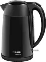BOSCH Wasserkocher "DesignLine TWK3P423, Ausgie&szlig;en ohne Spritzer, Tassenanzeige" 1,7