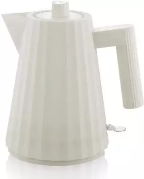 Alessi Plisse&eacute; Wasserkocher 1l wei&szlig;