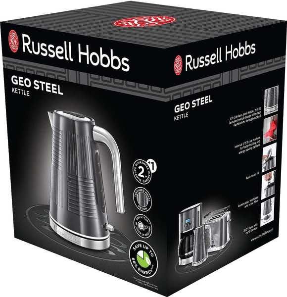 Russell Hobbs Wasserkocher Geo steel 25240-70