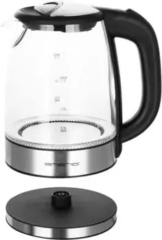Emerio Wasserkocher WK-119988, 1,7 l, 2200 W – Sicherheitskonzept schützt vor Überhitzung und Trockenlauf
