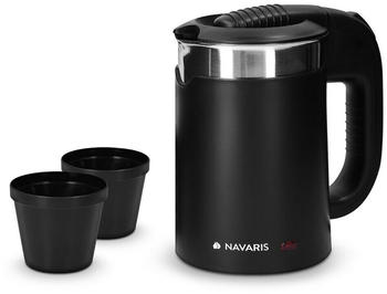 Navaris Reise-Wasserkocher 0,5L - 1100W