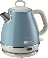 Ariete 2868BL, Ariete Vintage Wasserkocher 1L, blau