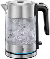 Russell Hobbs 24191-70 Wasserkocher 0,8 l Schwarz - Edelstahl - Transparent 2200 W