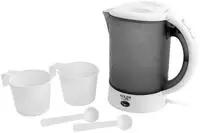 Adler AD 1268 Wasserkocher, 0,6 Liter, 600 Watt, aus Kunststoff f&uuml;r Camping und