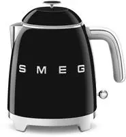 Smeg Wasserkocher 50's Retro Style Mini - 0,8 Liter - schwarz - 1.400 Watt