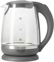 Adler AD 1286, Adler AD 1286 Wasserkocher (2 l) (AD 1286) Grau