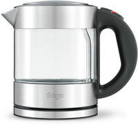 Sage The Compact Kettle Pure Wasserkocher Glas, Edelstahl Fassungsverm&ouml;gen: 1 l