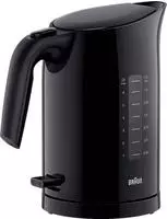 Braun Wasserkocher "PurEase WK 3100 BK - 1,7 L, Schnellkochsystem, Anti-Kalk Filter"