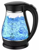 Adler - Ad 1274 B Elektrischer Wasserkocher 1,7 L 2200 W Schwarz, Transparent