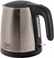 Melitta Prime Aqua Mini Wasserkocher Edelstahl Metallic Grau 1,0 L 2200 W...